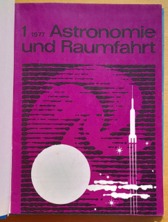 Astronomie und Raumfahrt 1.- 6./1977 / Astronómia a vesmírne cestovanie