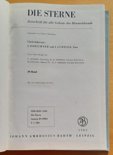 Die Sterne 1.- 6./1983 / Hviezdy