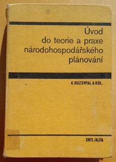 Úvod do teorie a praxe národohospodářského plánování