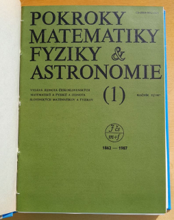 Pokroky matematiky, fyziky a astronomie - 1.- 6. / 1987