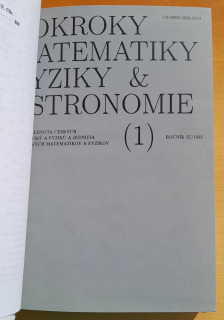 Pokroky matematiky, fyziky a astronomie - 1.- 6. / 1992