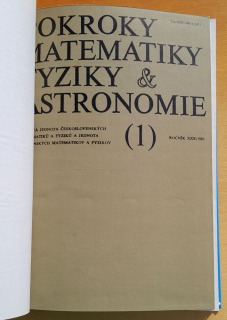 Pokroky matematiky, fyziky a astronomie - 1.- 6. / 1985