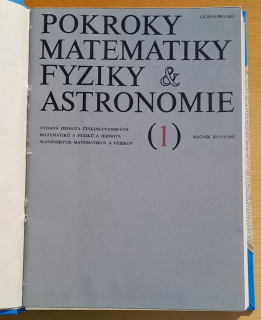 Pokroky matematiky, fyziky a astronomie - 1.- 6. / 1982