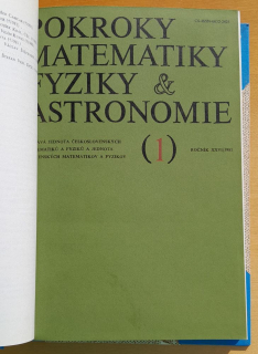 Pokroky matematiky, fyziky a astronomie - 1.- 6. / 1981