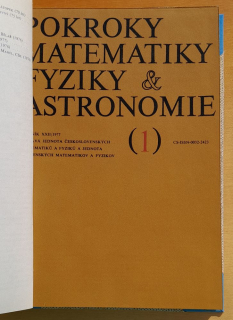 Pokroky matematiky, fyziky a astronomie - 1.- 6. / 1977