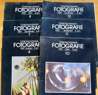 Československá fotografie - 1987/4, 7, 9, 10, 11, 12