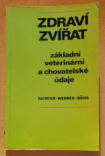 Zdraví zvířat - základní veterinární a chovatelské údaje
