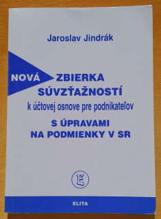 Nová zbierka súvzťažností k účtovnej osnove pre podnikateľov s úpravami na podmienky v SR