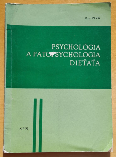 Psychológia a patopsychológia dieťaťa č. 2 / 1975