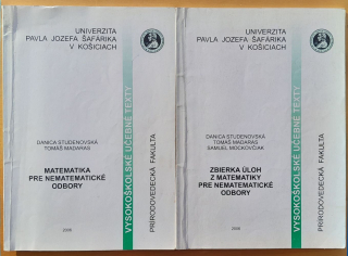 Matematika pre nematematické odbory / Zbierka úloh z matematiky pre nematematické odbory