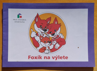 Foxík na výlete - omaľovánka