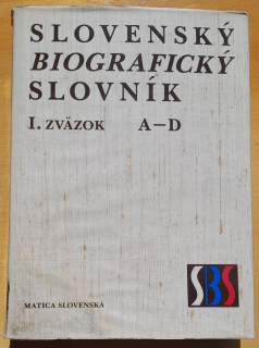 Slovenský biografický slovník I. zväzok A - D