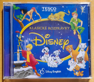 Klasické rozprávky CD Disney - anglický jazyk