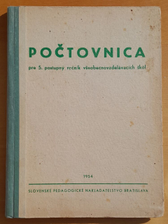 Počtovnica pre 5. postupný ročník všeobecnovzdelávacích škôl