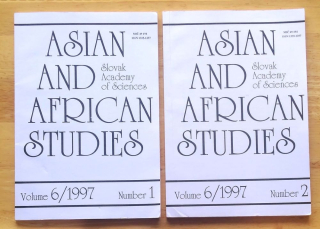 Asian and African studies 1. 2.