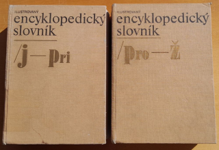  Ilustrovaný encyklopedický slovník II. j-pri, III. pro-ž, 