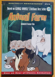 Based on George Orwells Brilliant Best Seller / Animal Farm / DVD / Animated Feature Film
