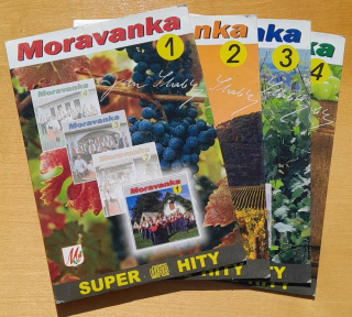 Moravanka 1.- 4. / Super hity / CD