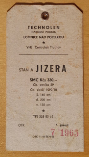Stan A Jizera / štítok