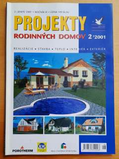 Projekty rodinných domov 2001/2