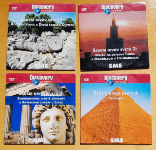 Sedem divov sveta 1. 2. 3. 4. / DVD