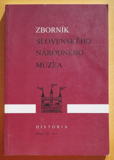 Zborník Slovenského národného múzea / História
