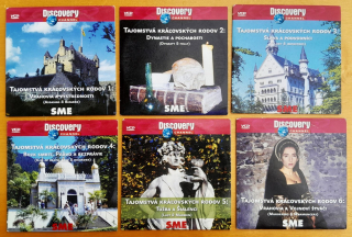 Tajomstvá kráľovských rodov 1.- 6. DVD