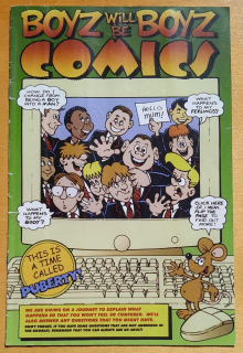 Boyz will be Boyz Comics / Komiks Chlapci budú chlapcami