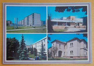 Strážske - Sídlisko - Nákupné stredisko - Park na sídlisku - Kaštieľ - 1987?