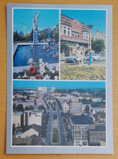 Michalovce - Námestie Osloboditeľov - Centrum mesta