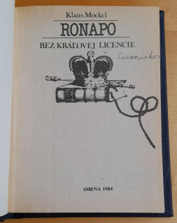 Bez kráľovej licencie / RONAPO
