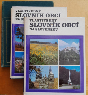 Vlastivedný slovník obcí na Slovensku 1.- 3.