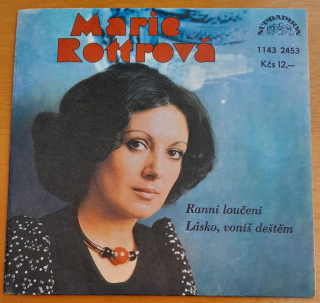 Marie Rottrová, LP Platňa - Ranní loučení, Lásko voníš deštěm