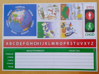 Dajme veciam druhú šancu / Harmonogram / Rozvrh hodín