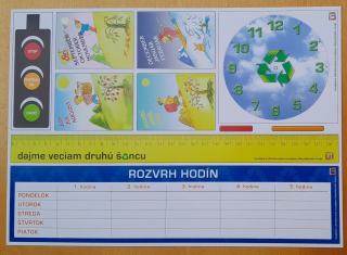 Dajme veciam druhú šancu / Harmonogram / Rozvrh hodín