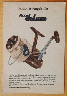 Stationär-Angelrolle Nixe de Luxe