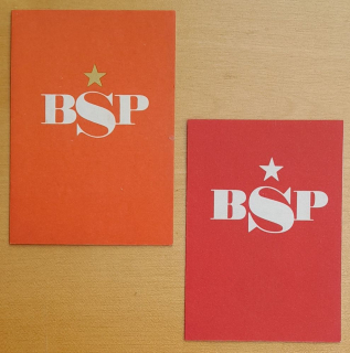 Preukazy BSP 1984 - 1985