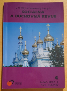 Sociálna a duchovná revue 2012 / 4