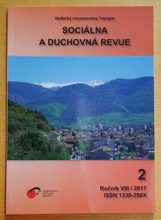 Sociálna a duchovná revue 2017 / 2