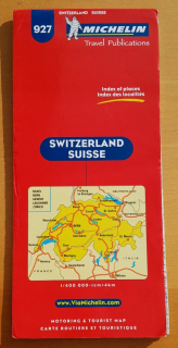 Switzerland Suisse / Švajčiarsko mapa