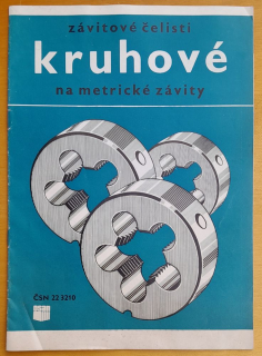 Závitové čelisti kruhové na metrické závity