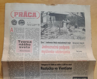 Práca / 12. marca 1983 sobota / denník
