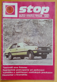 Stop 1981/26 - Auto-moto revue