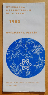 Program pořadú a pozorování v roce 1980 na Hvězdárni Petřín