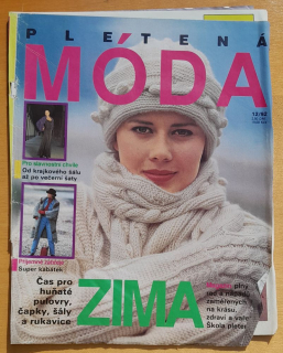 Pletená móda 1992/12 + príloha