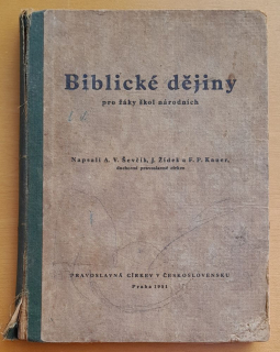 Biblické dějiny pro žáky škol národních