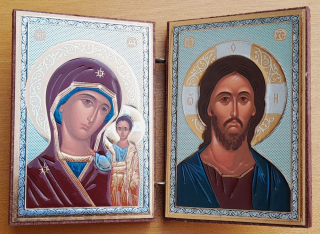 Dvojikona Panna Mária s Ježiškom a Svätý Peter