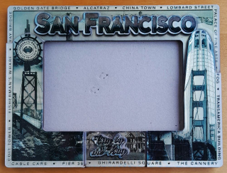 Plastový rámik na fotografiu San Francisco