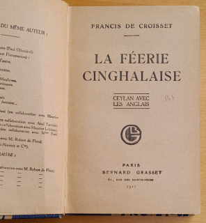 La Féerie Cinghalaise / Sinhálska rozprávka