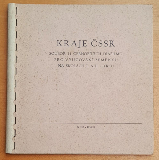 Kraje ČSSR - BEZ diafilmov